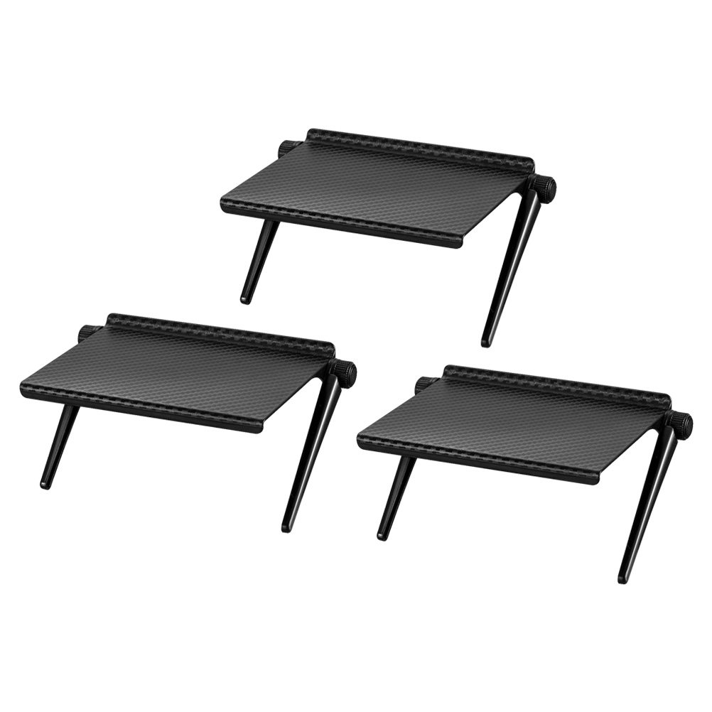 Monitor Stand - 3Pcs Display Screen Storage Rack Easy