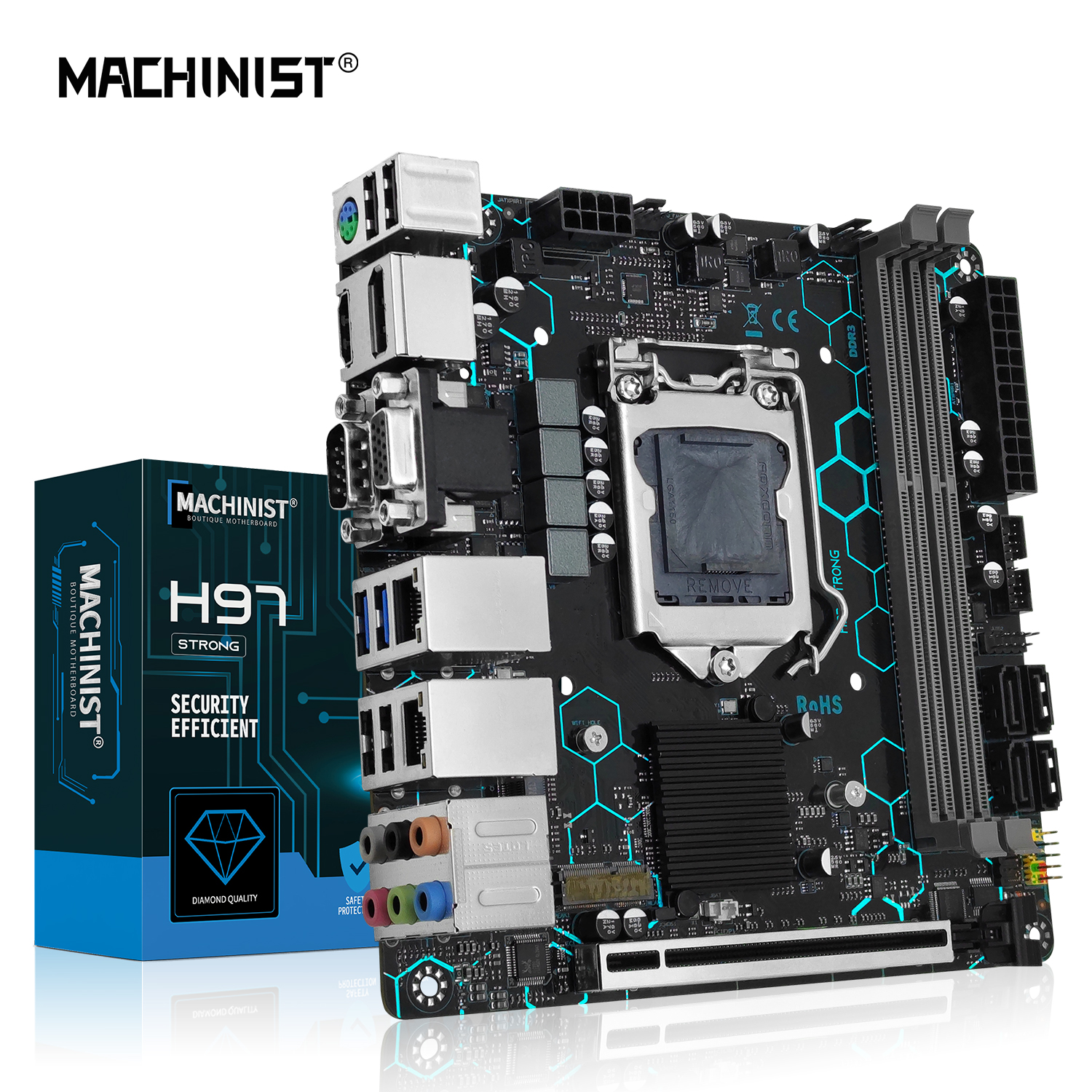 Pc Gaming Ff - MACHINIST H97 STRONG Motherboard LGA1150 support