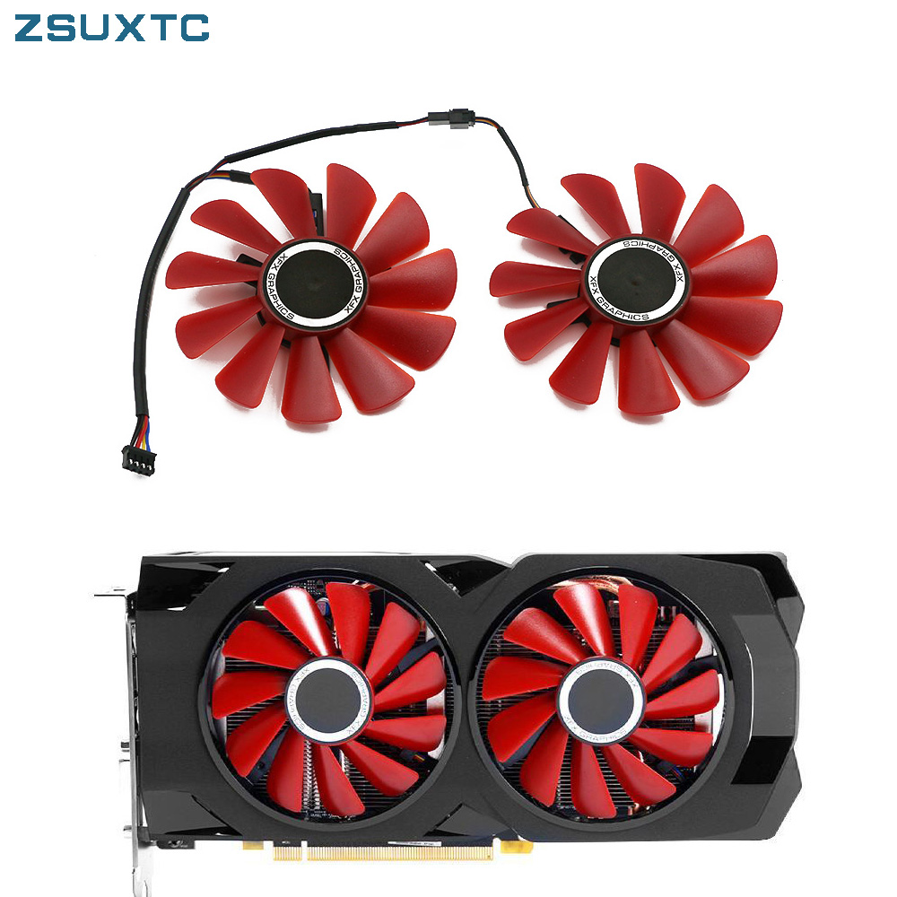 Pc Gaming Gtx 1660 - 85mm 4pin FDC10U12S9-C RX480 GPU FAN