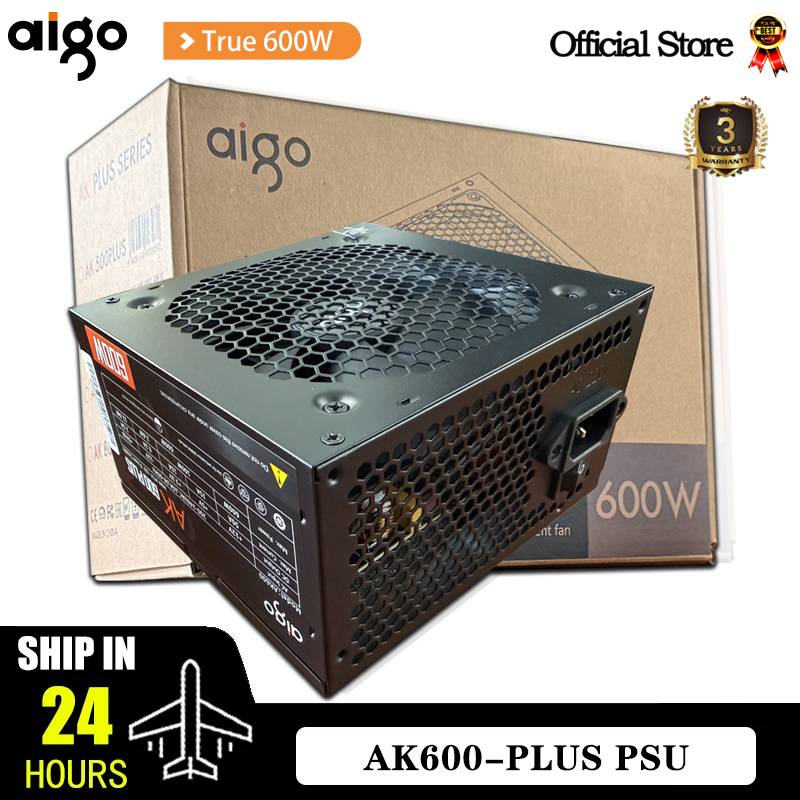 Pc Gaming Ff - Aigo AK 600W PC PSU Power