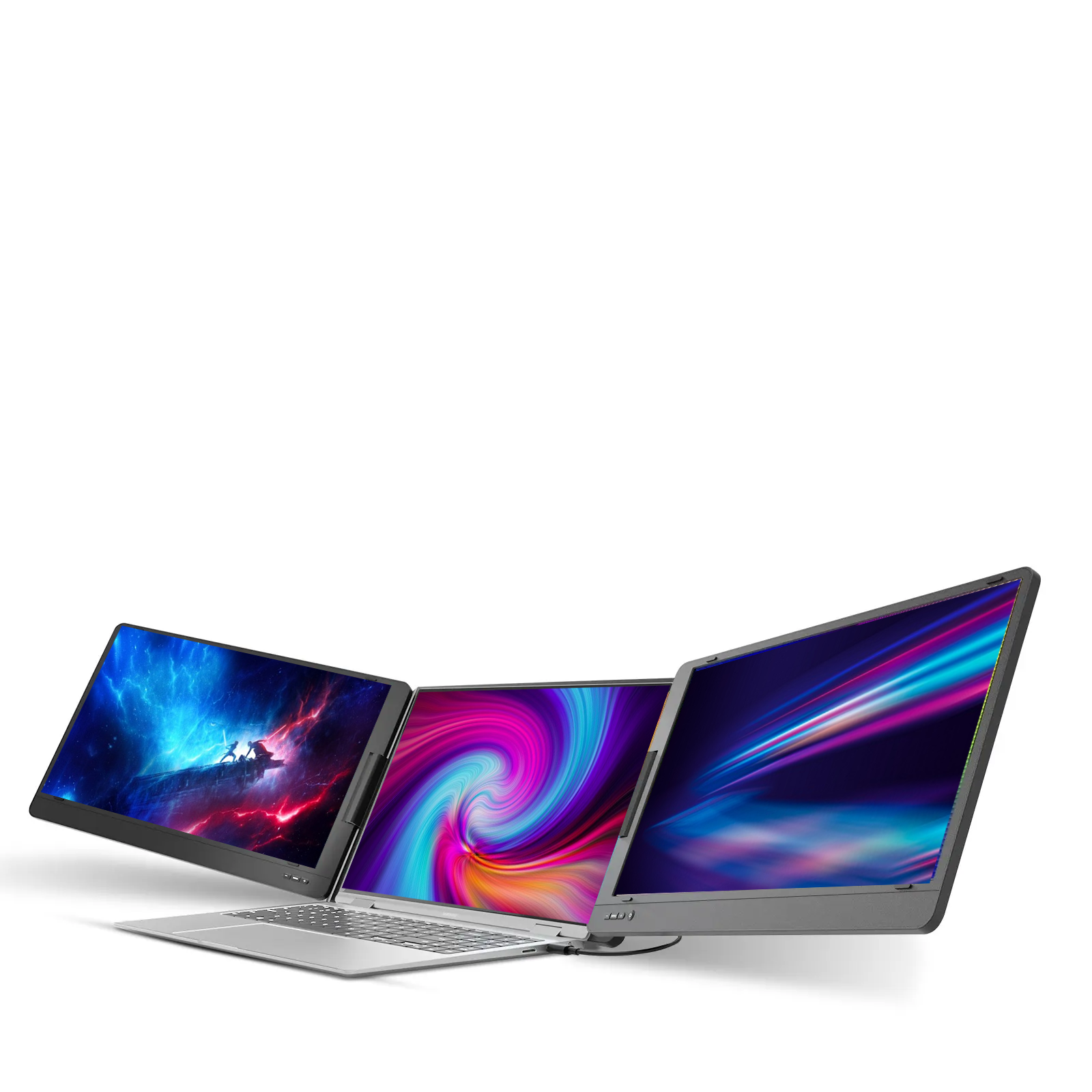 Monitor Stand - Professional Triple Portable Monitor for Laptop