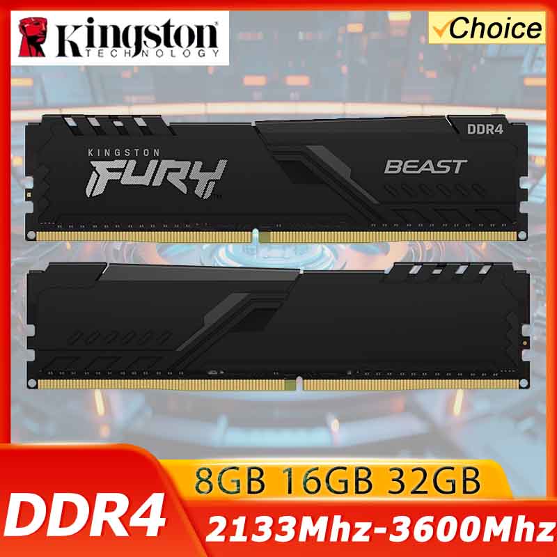 Pc Gaming Gtx 1660 - Kingston Fury Beast DDR4 8G 16G
