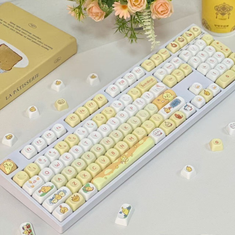 Custom Keycaps - Anime Cartoon Kawaii Chiikawa Personalization Three