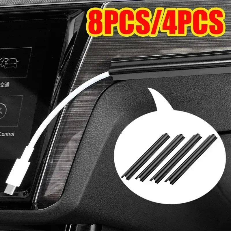 4/8PCS Car Interior Cable Line - Cable Management Sleeve avaliação e preço