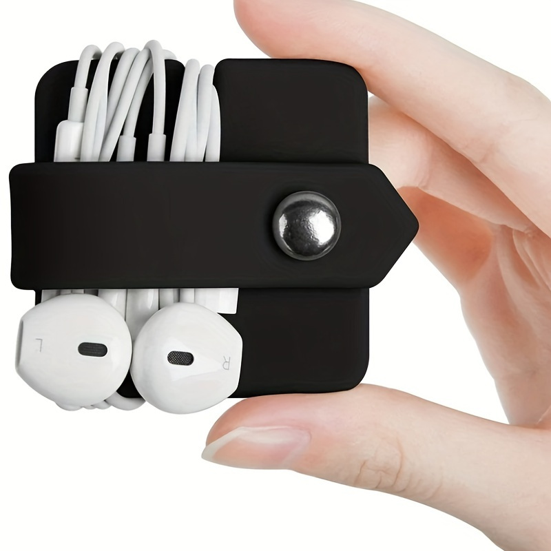2pcs Headphone Winder Wire Cab - Cable Management Sleeve avaliação e preço