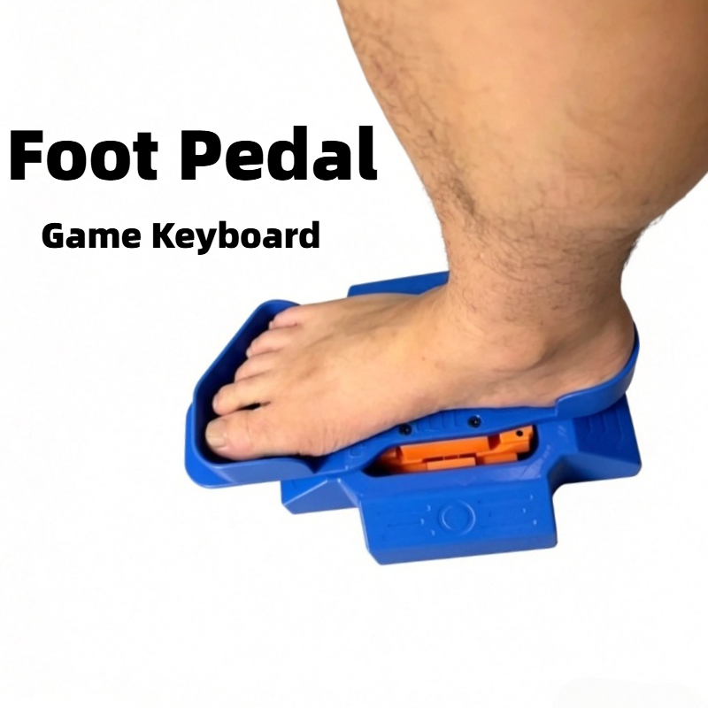 Game Foot Pedal Keyboard Custo - Usb Foot Pedal Gaming avaliação e preço