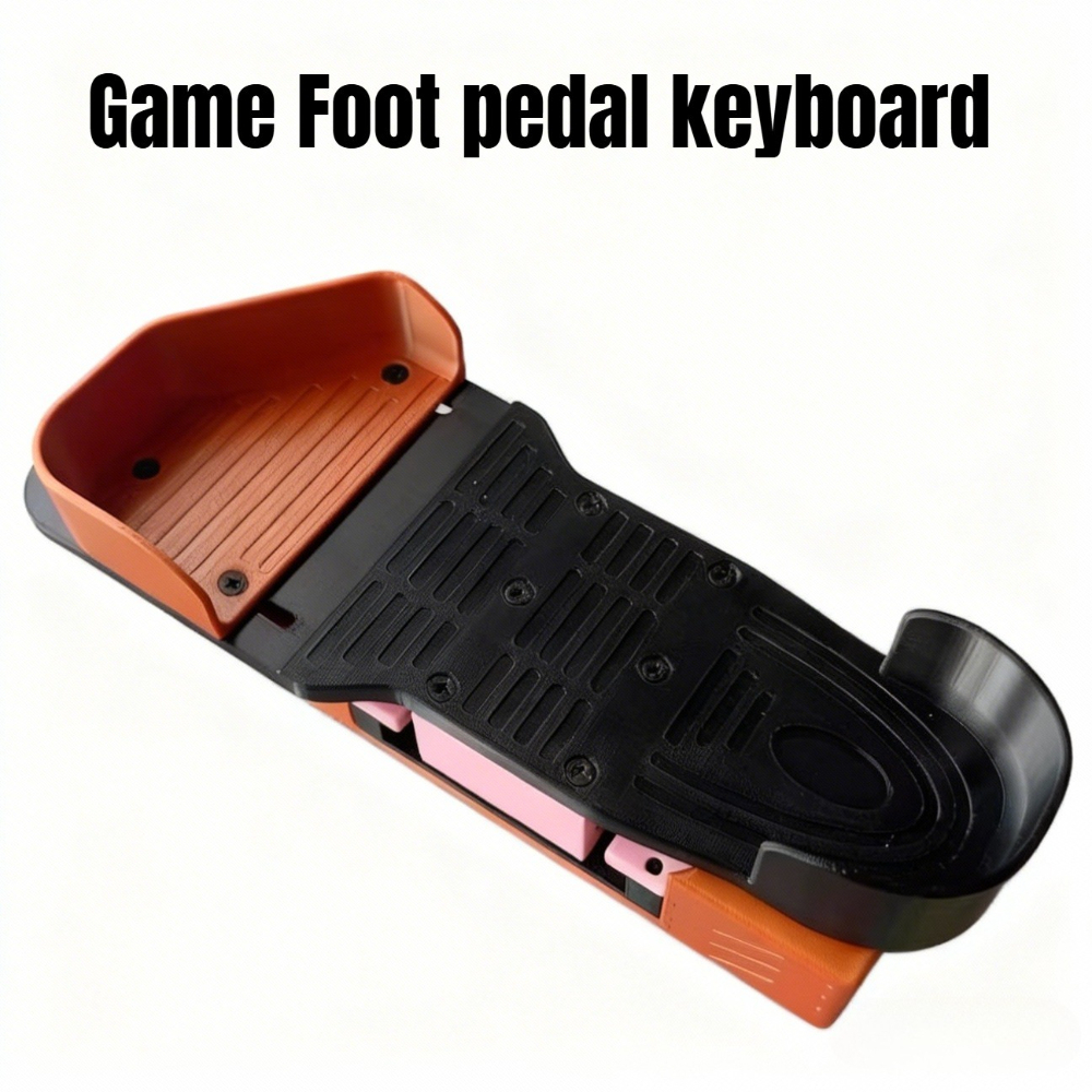 Foot Pedal Keyboard Slide Back - Usb Foot Pedal Gaming avaliação e preço