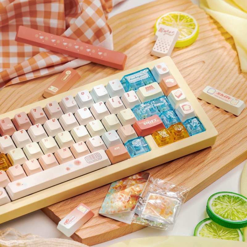 Orange Sea Theme Keycaps Set C - Pc Gaming Orange avaliação e preço