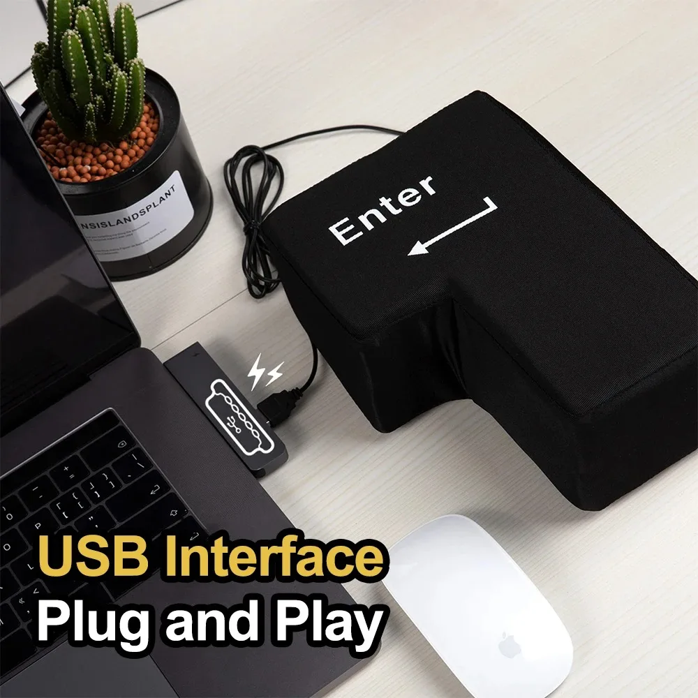 Big USB Enter Key Mouse Anti S - Usb Foot Pedal Gaming avaliação e preço