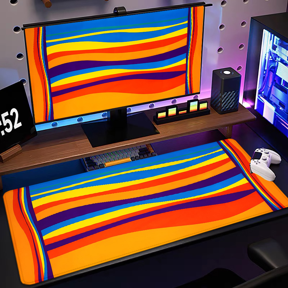 Mosepad Orange striped dolphin - Pc Gaming Orange avaliação e preço