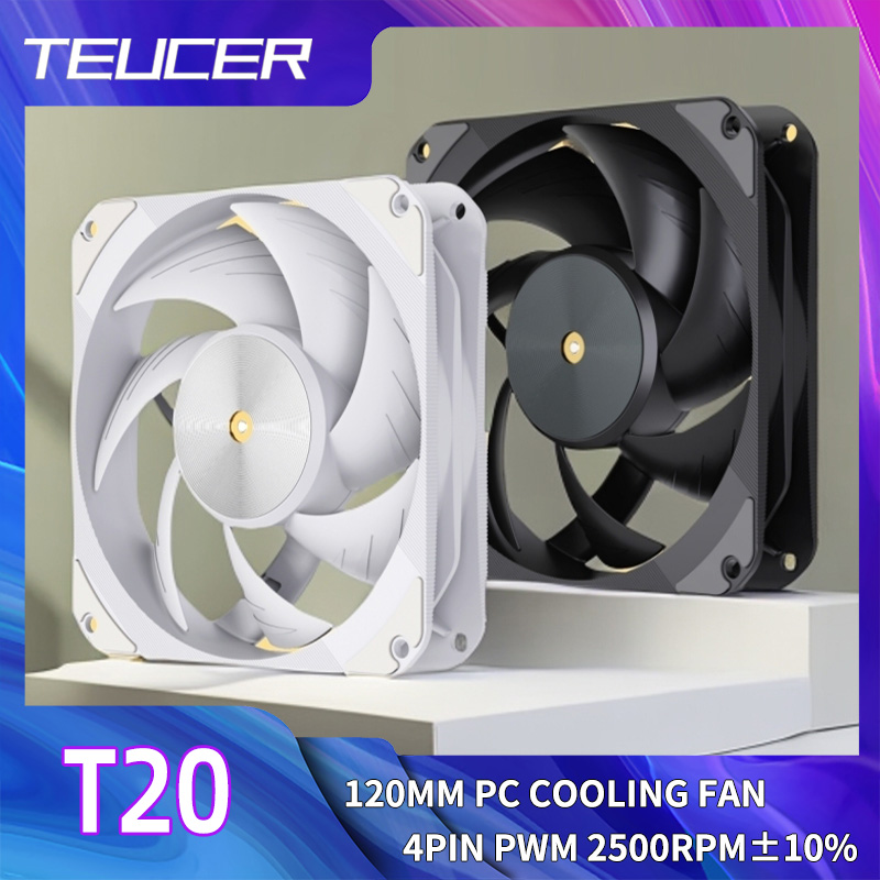 TEUCER T20 120mm 4Pin PWM Sile - Pc Gaming Ff avaliação e preço