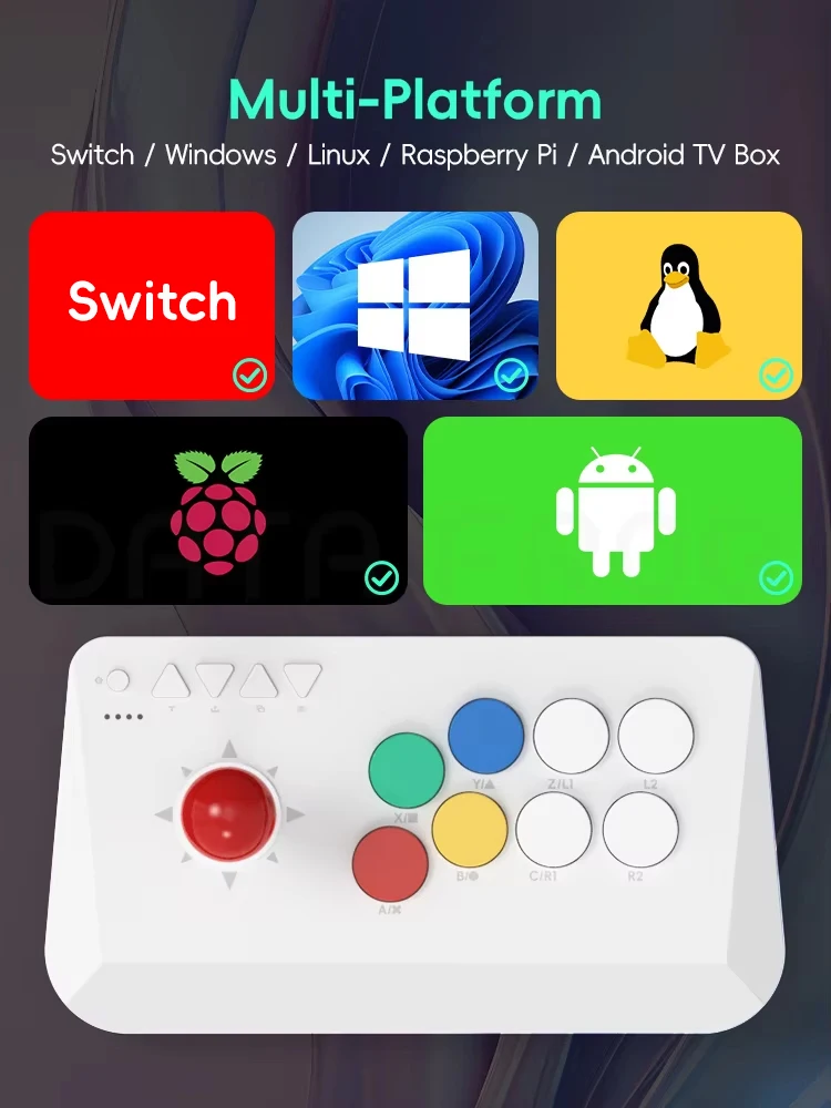 DATA FROG Y5A Arcade Stick for - Joystick Pc Gaming avaliação e preço