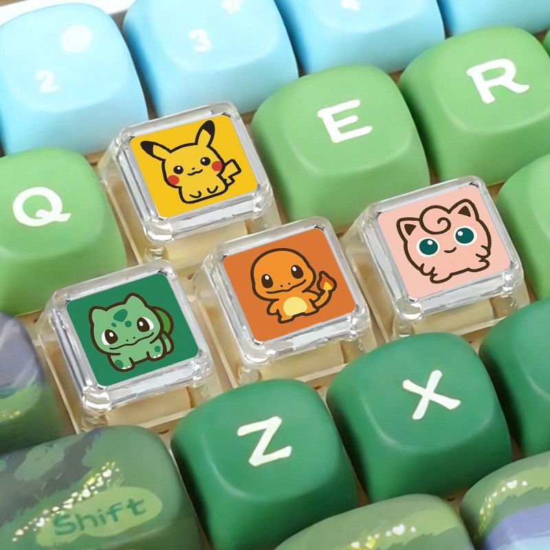 Pokémon Cross Axle Mechanical  - Custom Keycaps avaliação e preço