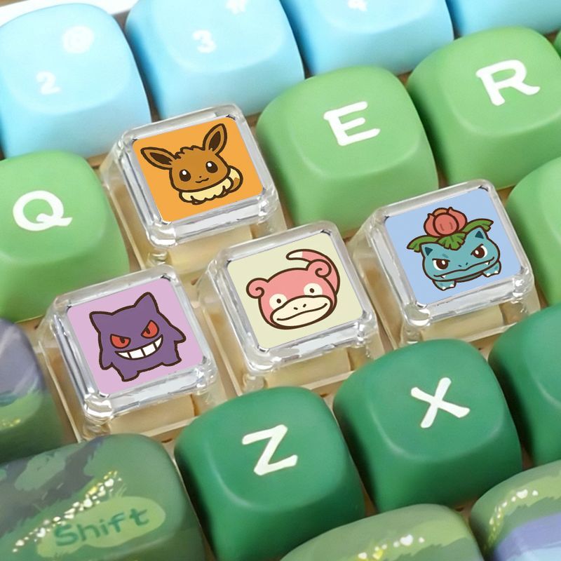 Pokémon Cross Axle Mechanical  - Custom Keycaps avaliação e preço