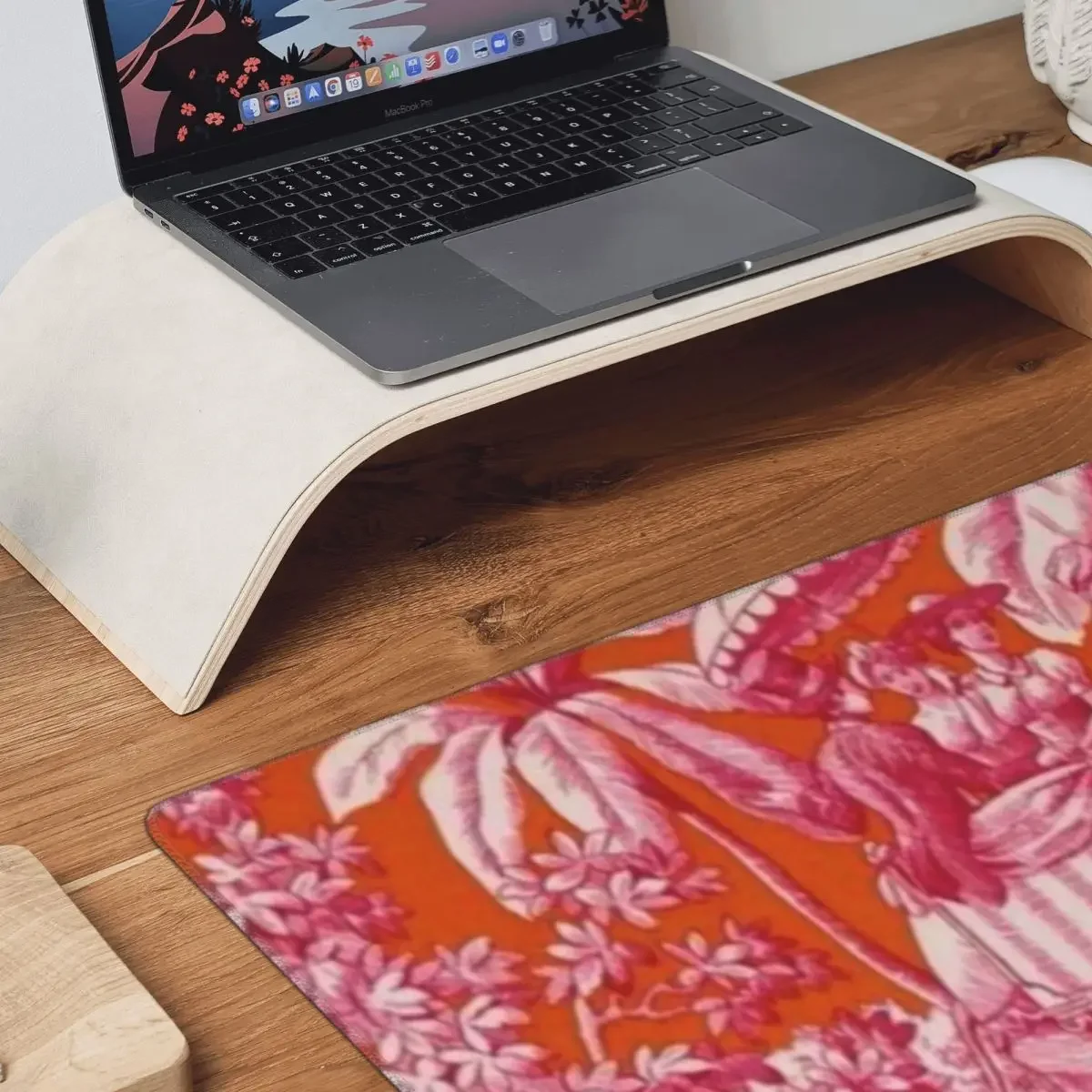 Toile De Jouy - Pink And Orang - Pc Gaming Orange avaliação e preço