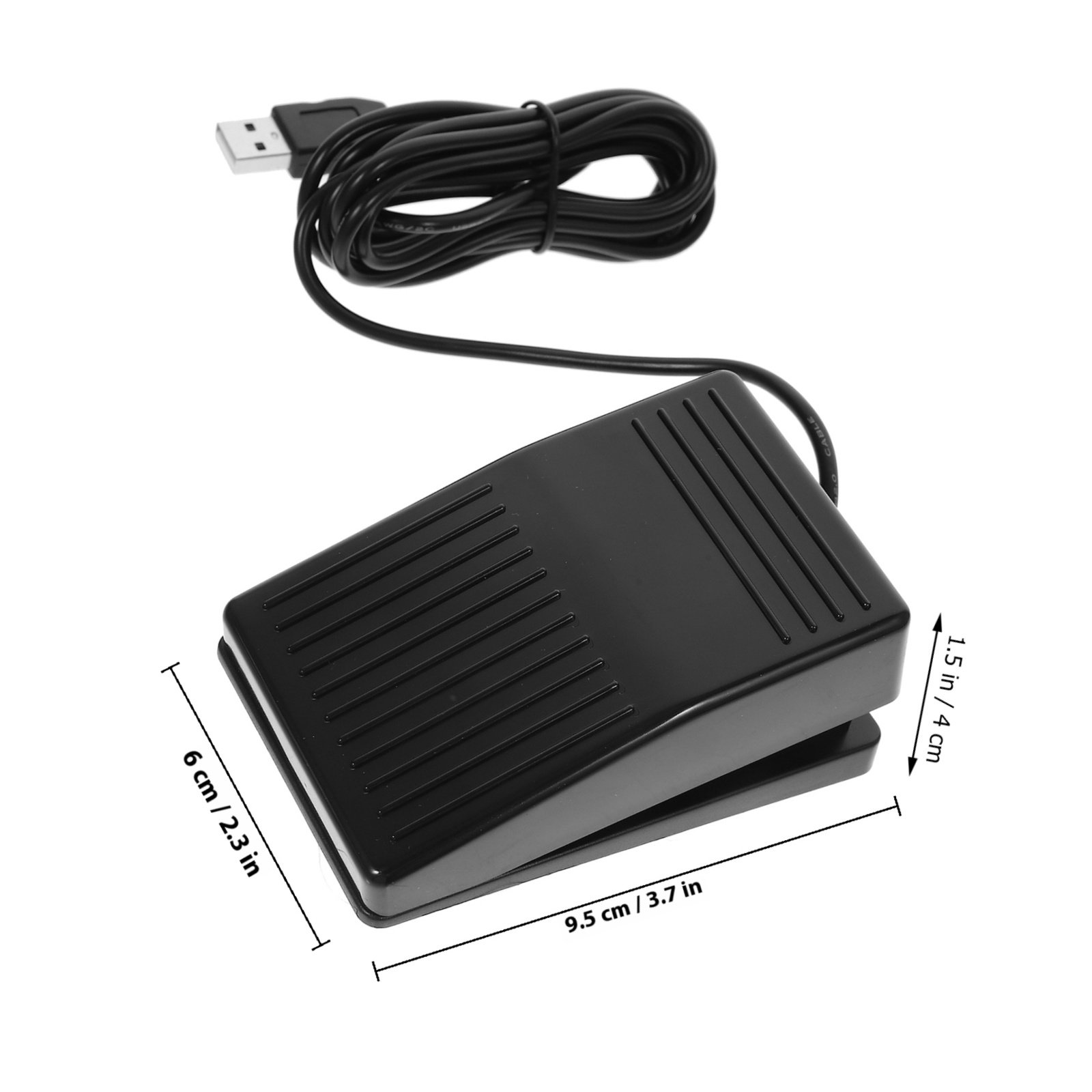 USB Foot Pedal Single Non-Slip - Usb Foot Pedal Gaming avaliação e preço