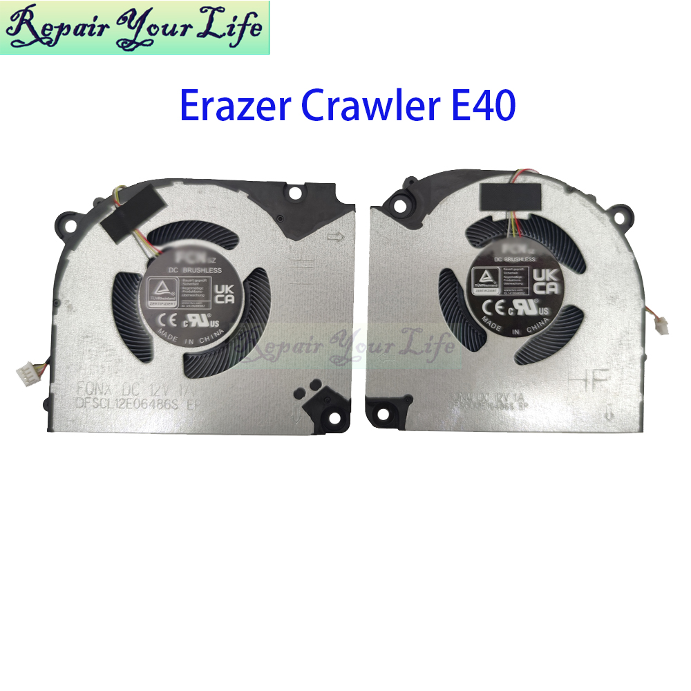 Laptop CPU GPU Cooling Fan For - Pc Gaming Cpu avaliação e preço
