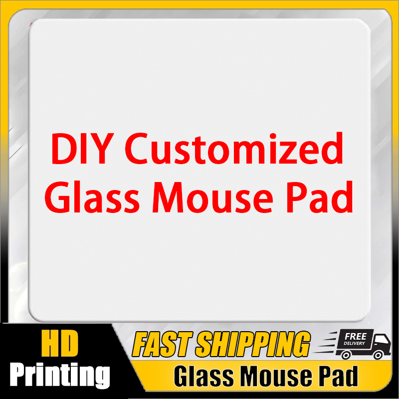 Customized Glass Mouse Pad DIY - Fps Gaming Mouse avaliação e preço