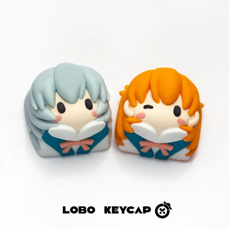 Evangelion Keycap Anime Kawaii - Custom Keycaps avaliação e preço
