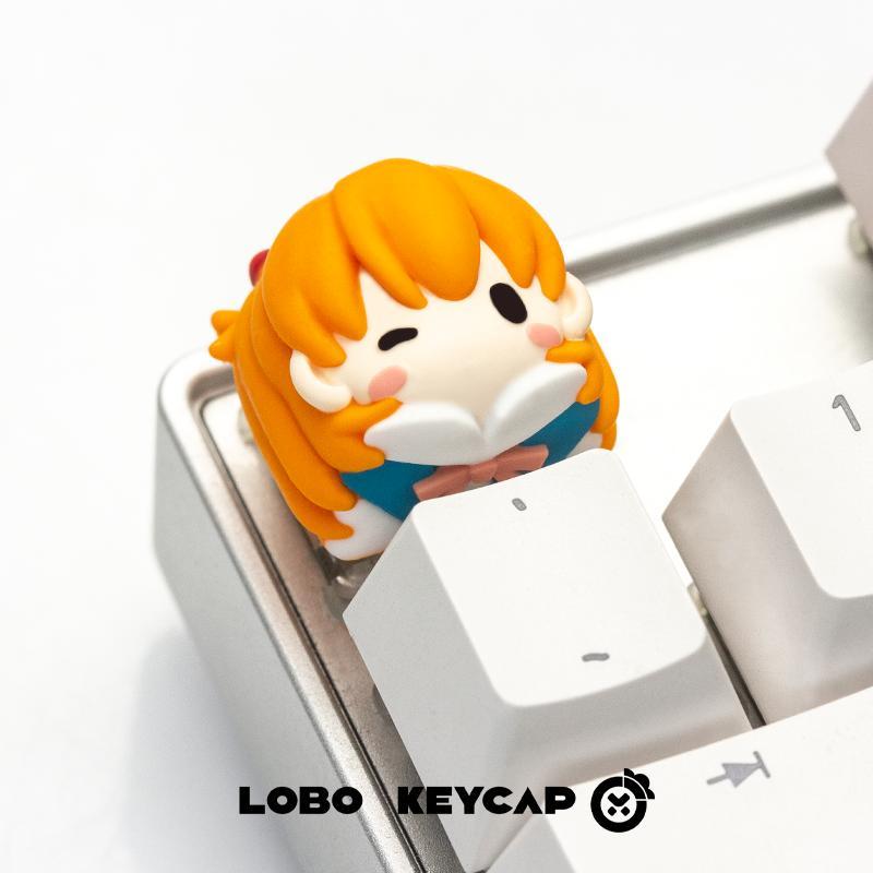 Evangelion Keycap Anime Kawaii - Custom Keycaps avaliação e preço