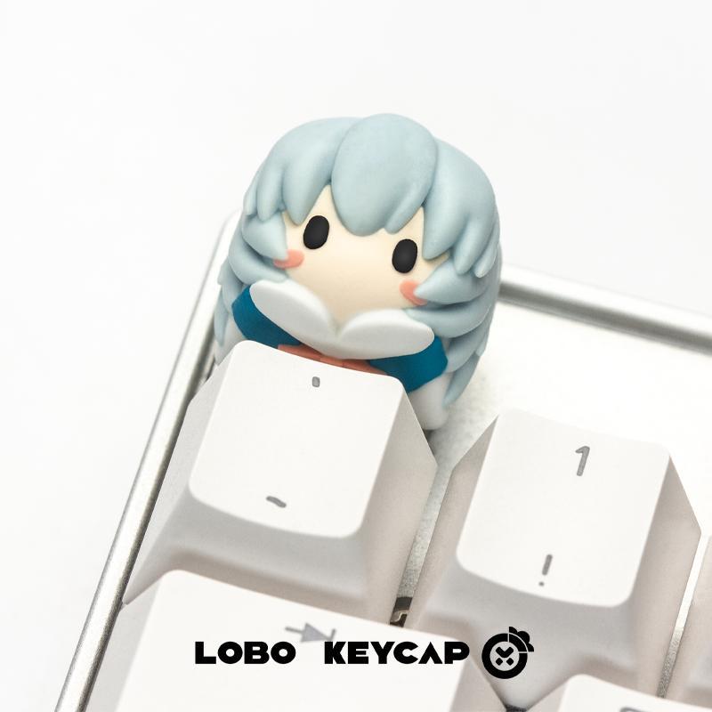 Evangelion Keycap Anime Kawaii - Custom Keycaps avaliação e preço