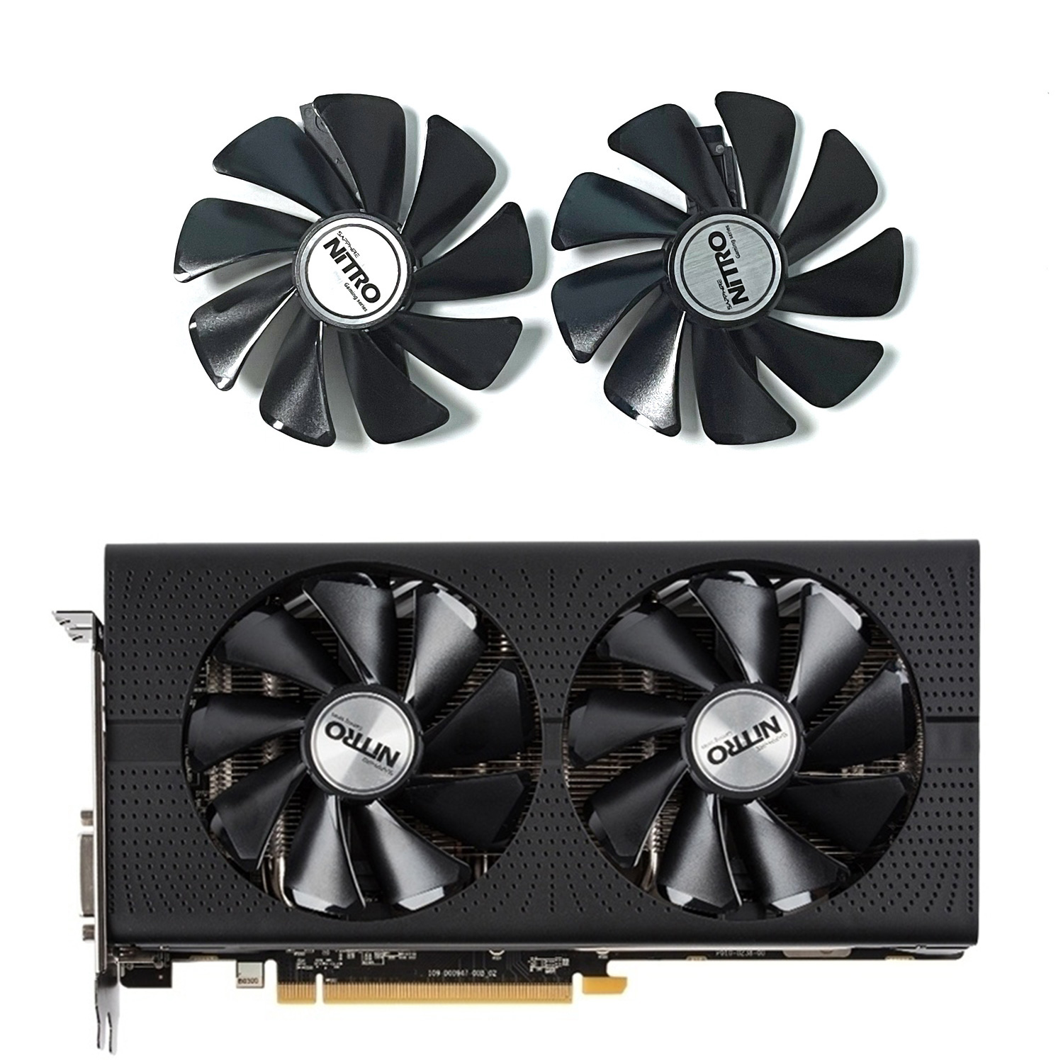 2PCS 95MM CF1015H12D DC 12V 0. - Pc Gaming Gtx 1660 avaliação e preço