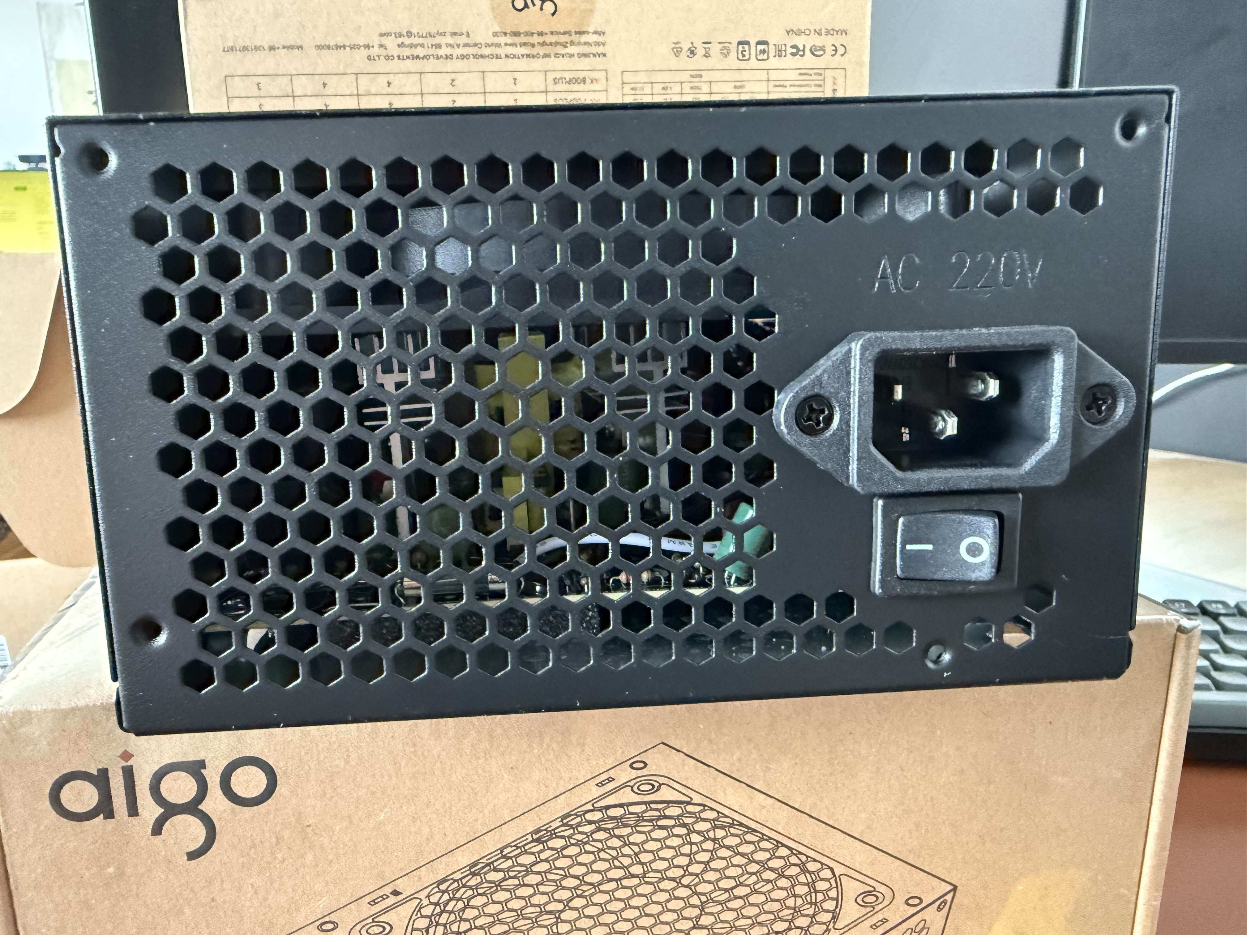 Aigo AK 600W PC PSU Power Supp - Pc Gaming Ff avaliação e preço