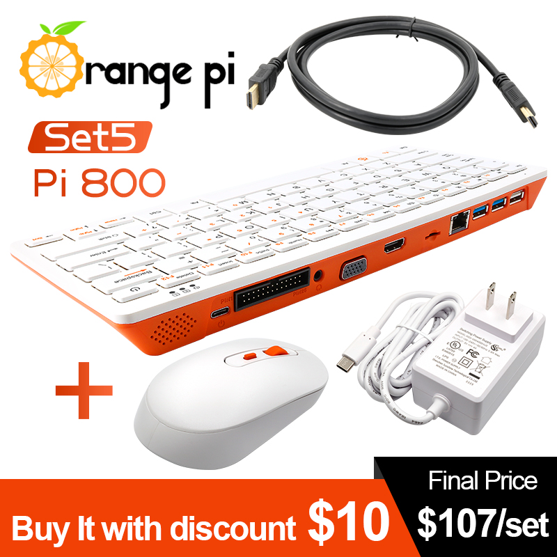 Orange Pi 800+5V4A Type-C Powe - Pc Gaming Orange avaliação e preço