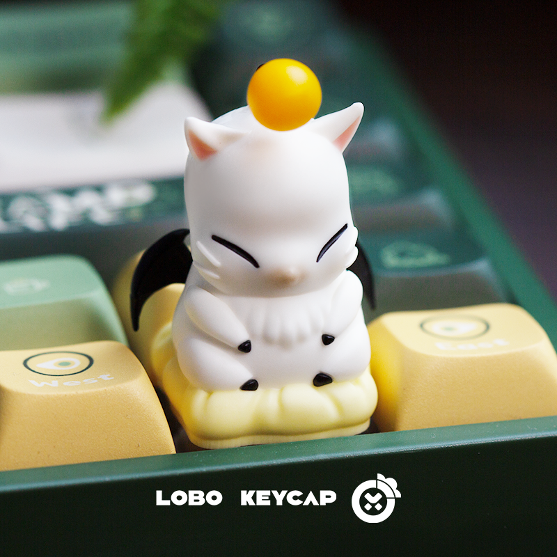Final Fantasy Moogle Personali - Custom Keycaps avaliação e preço