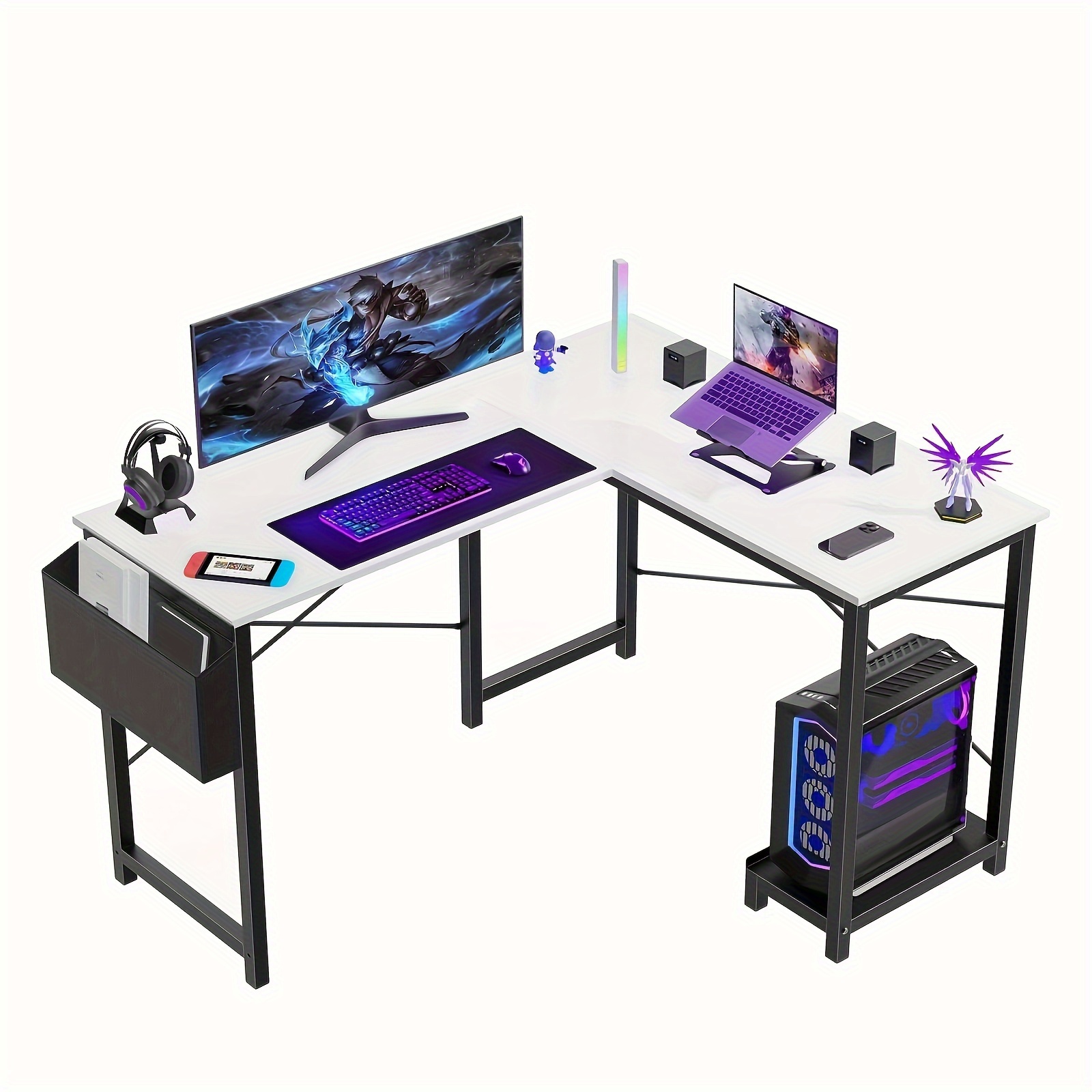 Gaming Corner 50 Inch Office W - Pc Gaming Cpu avaliação e preço