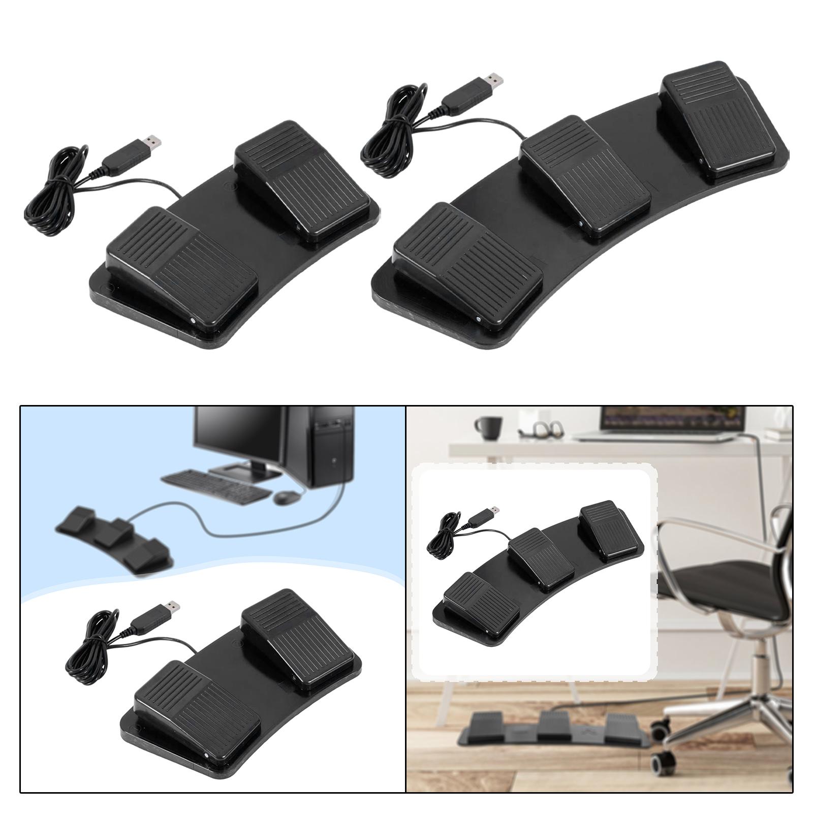 USB Foot Pedal Switch Professi - Usb Foot Pedal Gaming avaliação e preço