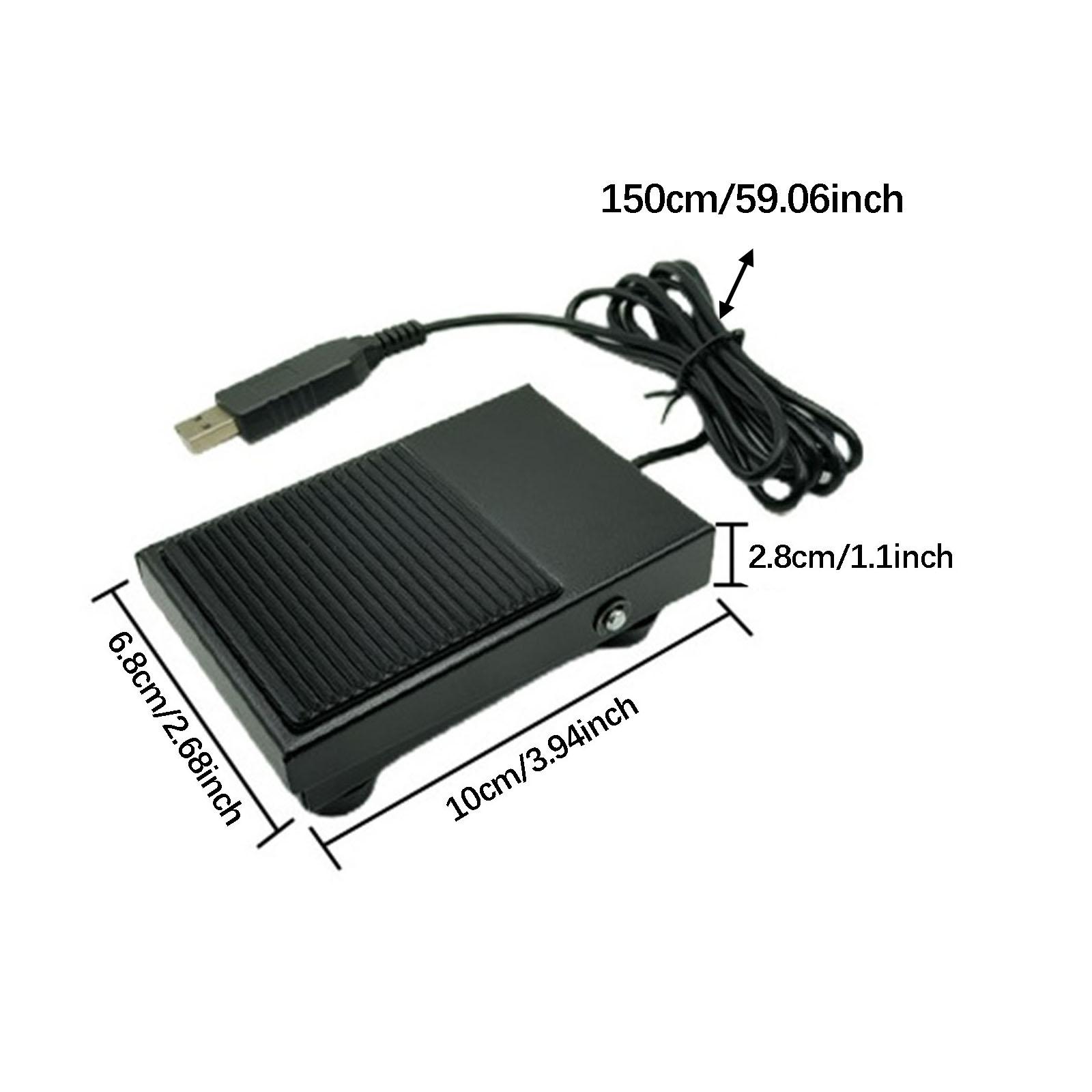 USB Triple Foot Switch Pedal i - Usb Foot Pedal Gaming avaliação e preço