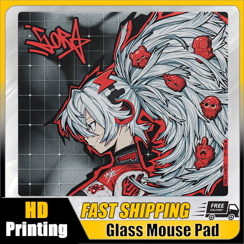 W-Wallhack SP-004 Glass Mouse  - Fps Gaming Mouse avaliação e preço