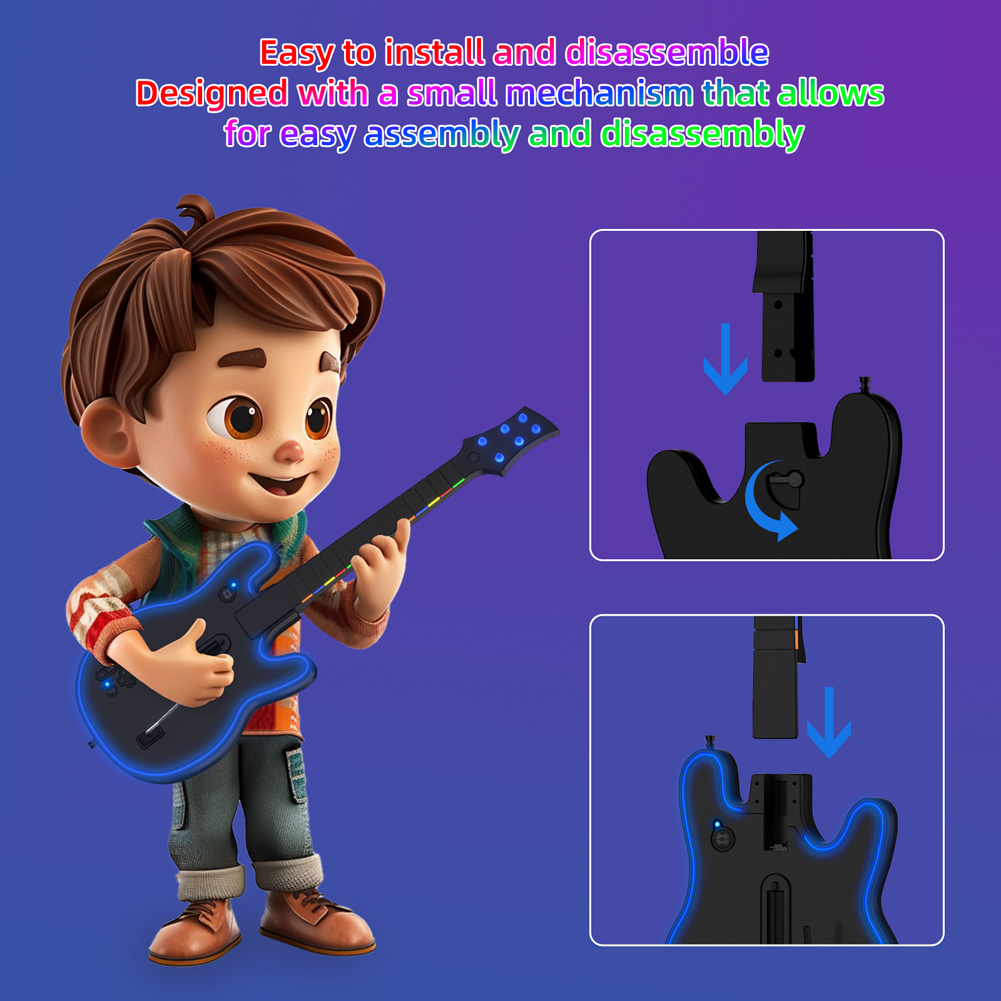 Wireless Guitar Controller wit - Joystick Pc Gaming avaliação e preço