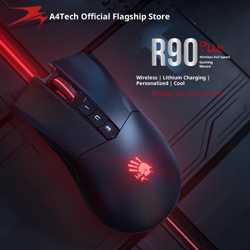 Bloody R90 PLUS Wireless Mouse - Fps Gaming Mouse avaliação e preço