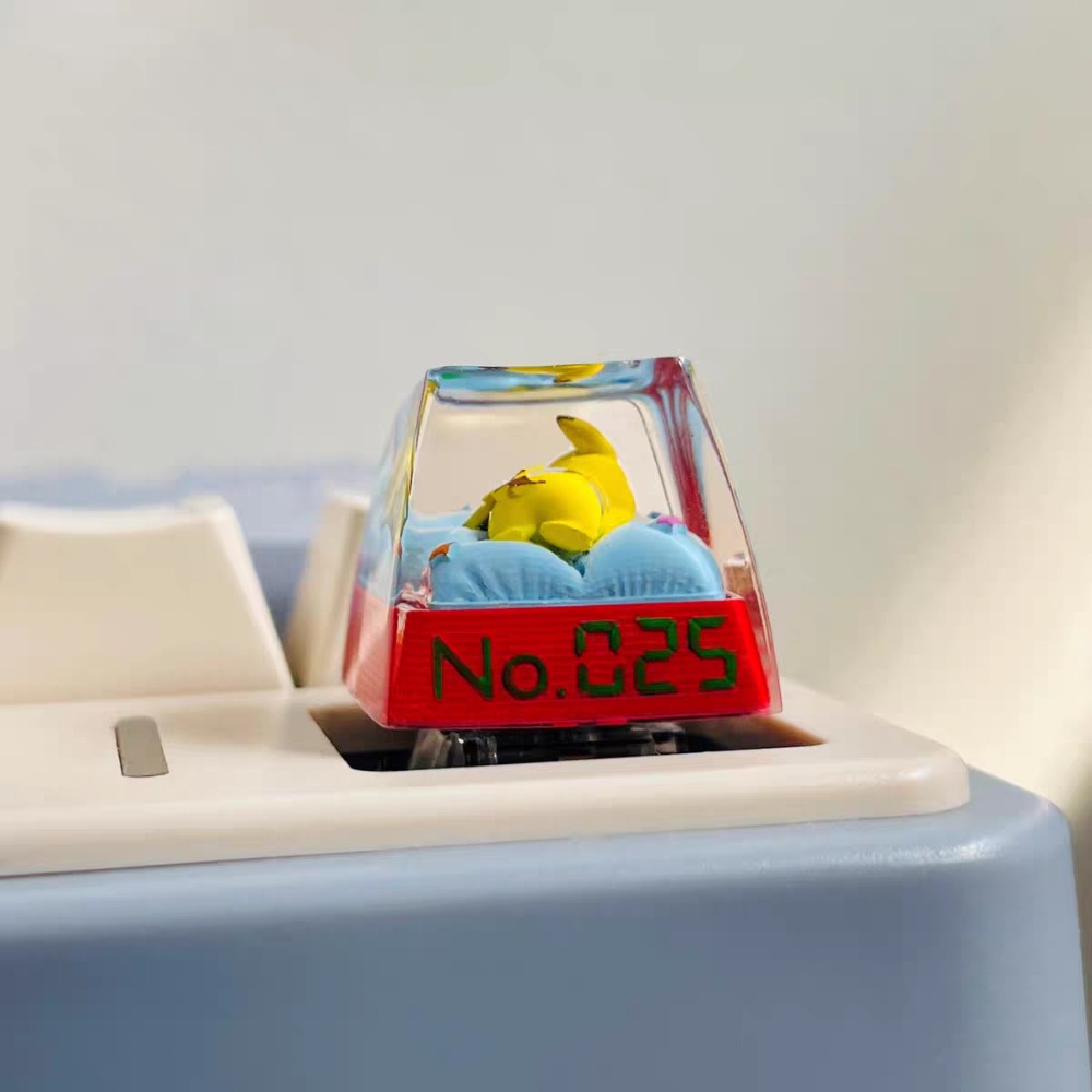 Pokémon Pikachu Keycaps, Mecha - Custom Keycaps avaliação e preço