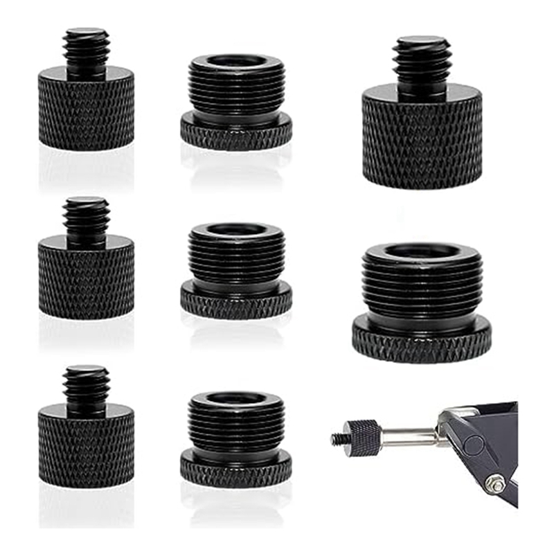 8 PCS Microphone Stand Adapter - Monitor Stand avaliação e preço