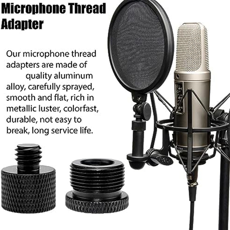 8 PCS Microphone Stand Adapter - Monitor Stand avaliação e preço