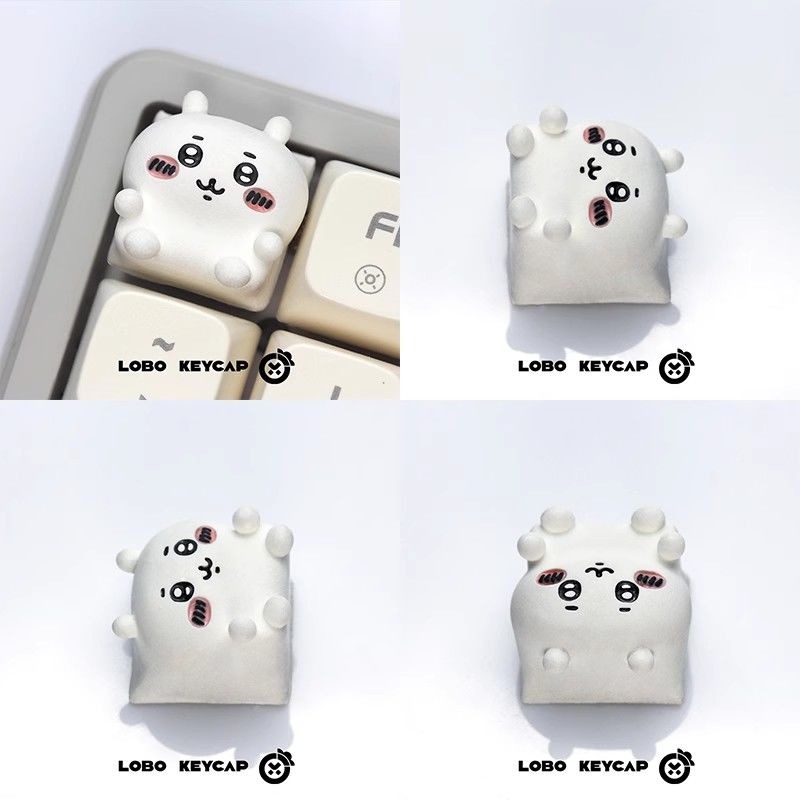 Chiikawaed Cute Anime Mechanic - Custom Keycaps avaliação e preço