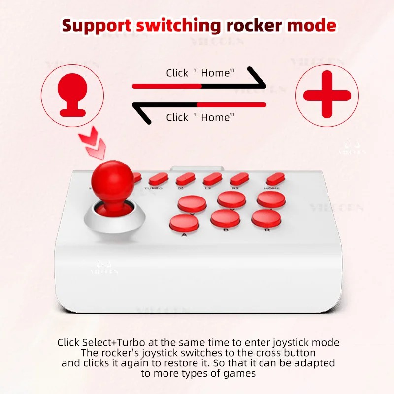Arcade Joystick Wireless Gamin - Joystick Pc Gaming avaliação e preço