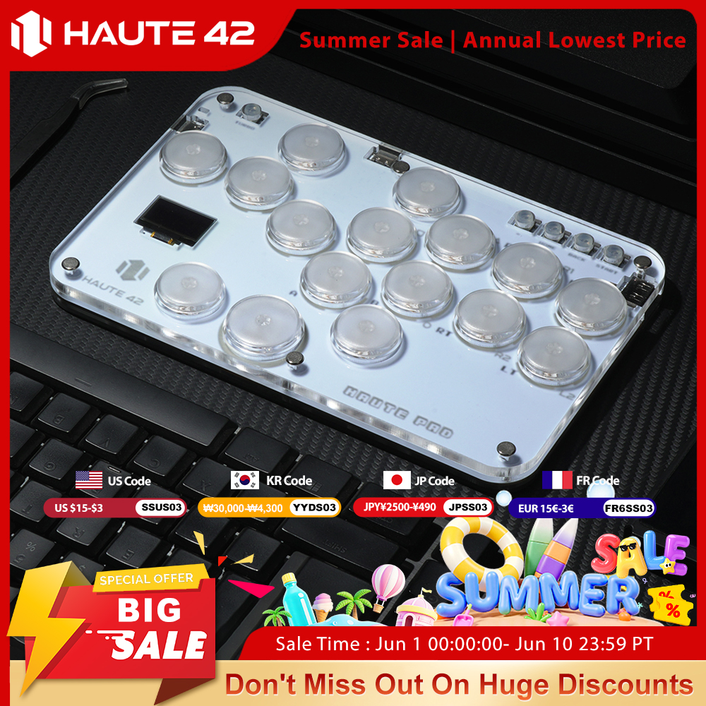 Haute42 Arcade Joystick Hitbox - Joystick Pc Gaming avaliação e preço
