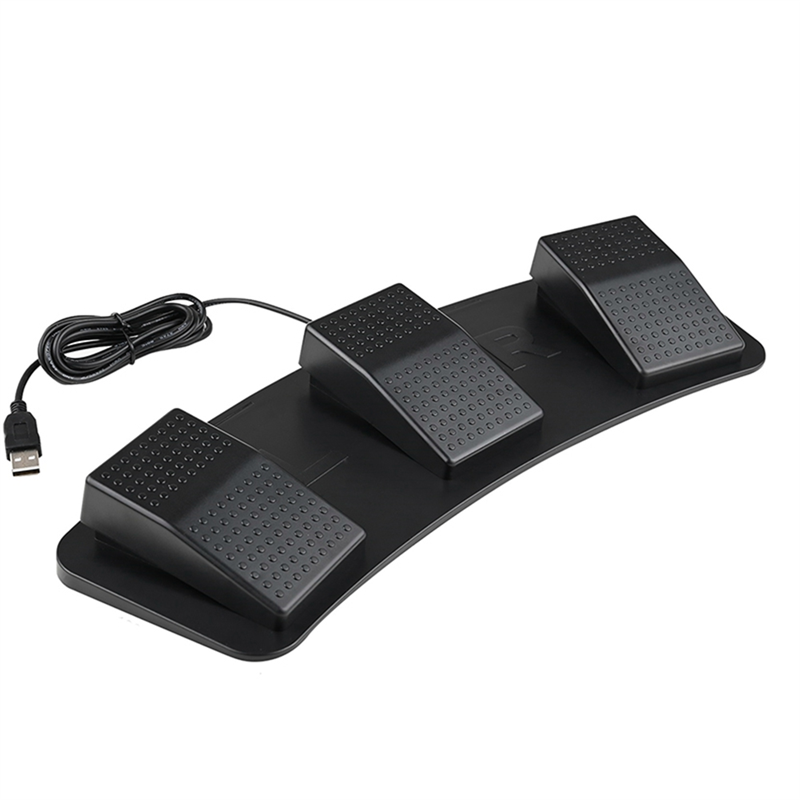 USB Triple Foot Switcher Contr - Usb Foot Pedal Gaming avaliação e preço