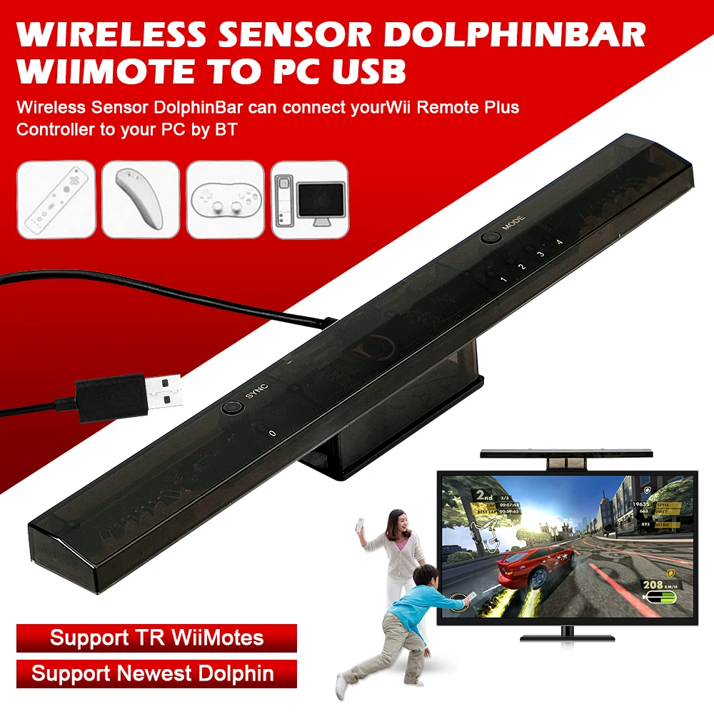 Wireless Sensor Dolphin Bar Ma - Joystick Pc Gaming avaliação e preço