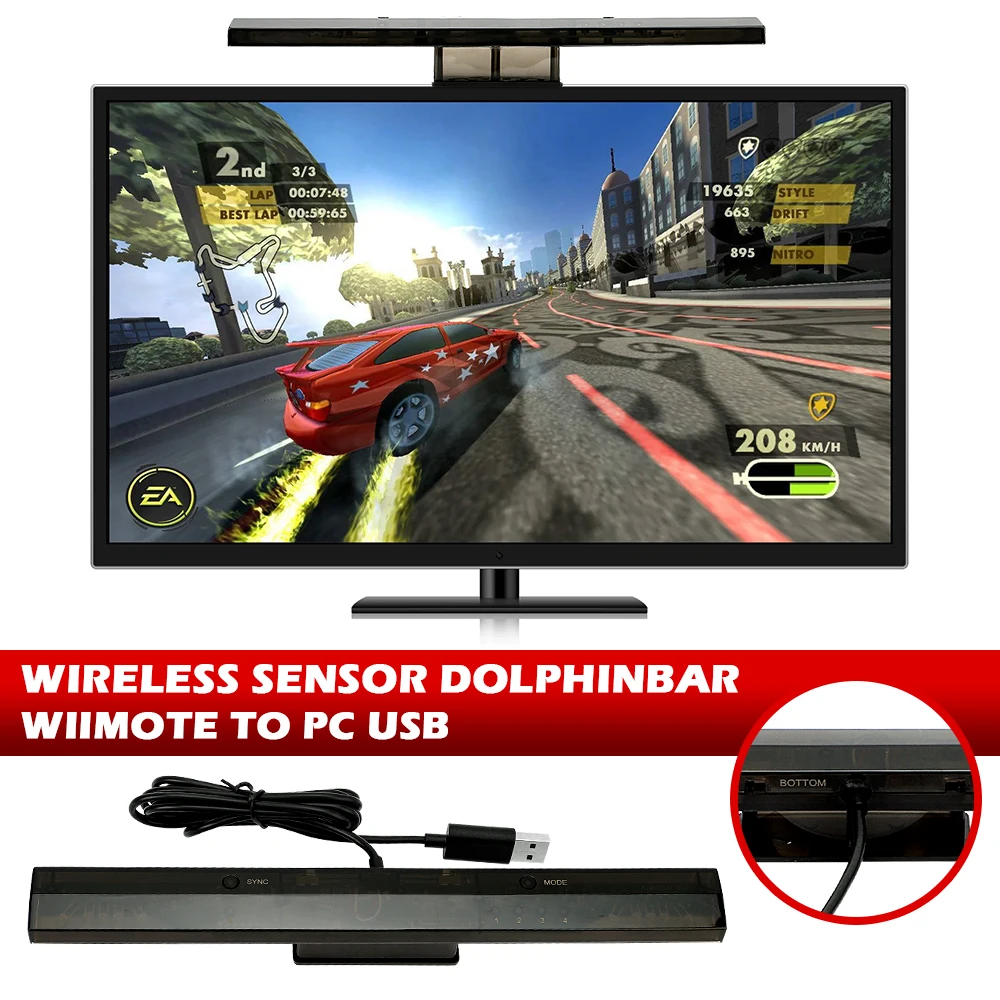 Wireless Sensor Dolphin Bar Ma - Joystick Pc Gaming avaliação e preço
