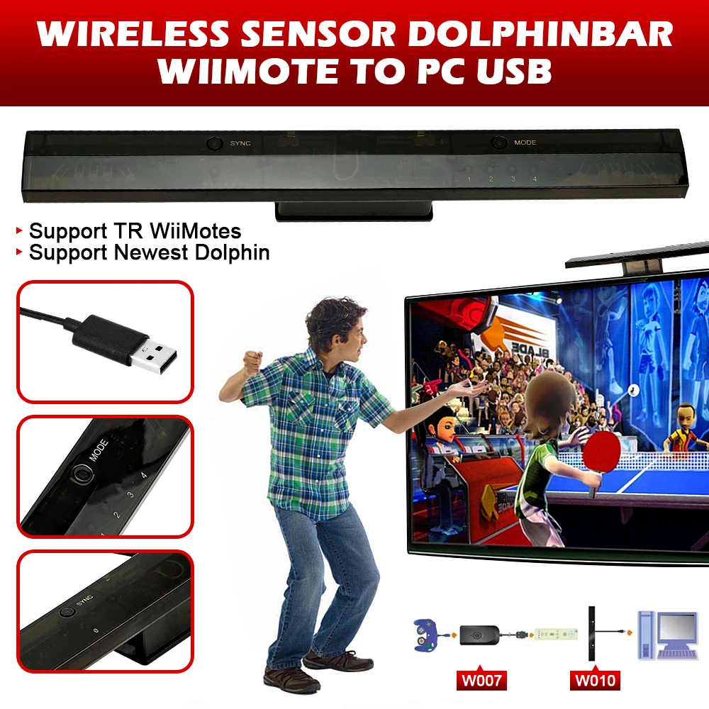 Wireless Sensor Dolphin Bar Ma - Joystick Pc Gaming avaliação e preço