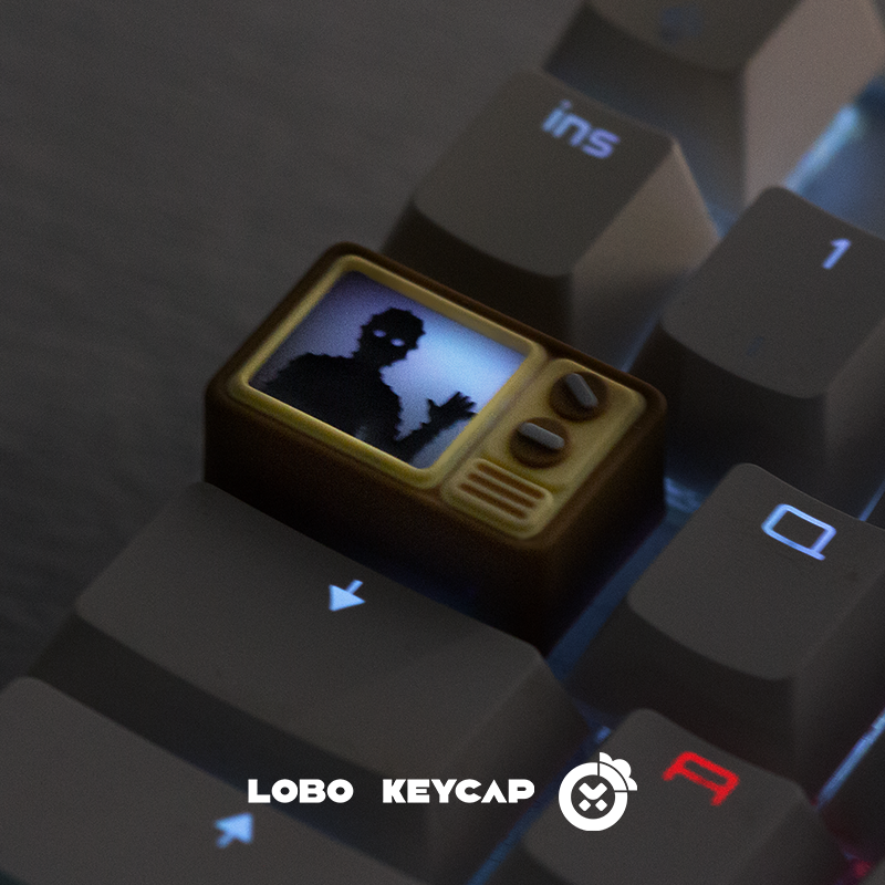 Fashion Dinosaur TV Keycaps Li - Custom Keycaps avaliação e preço