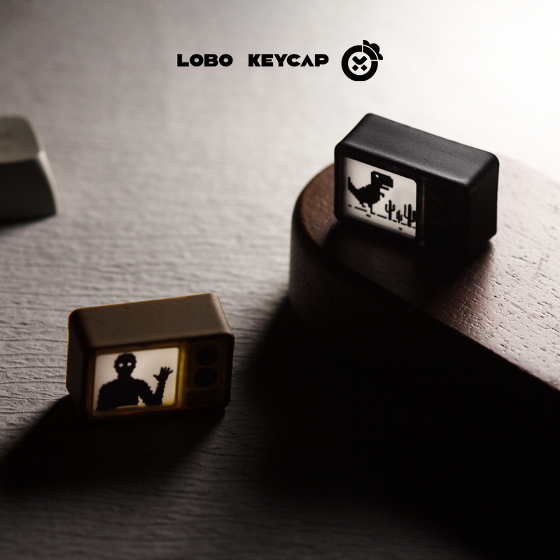 Fashion Dinosaur TV Keycaps Li - Custom Keycaps avaliação e preço