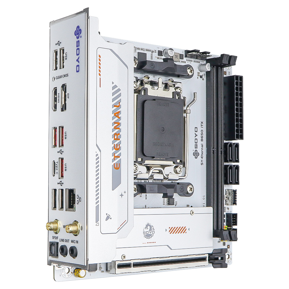 B650ITX AMD Motherboard Ryzen  - Pc Gaming Ff avaliação e preço