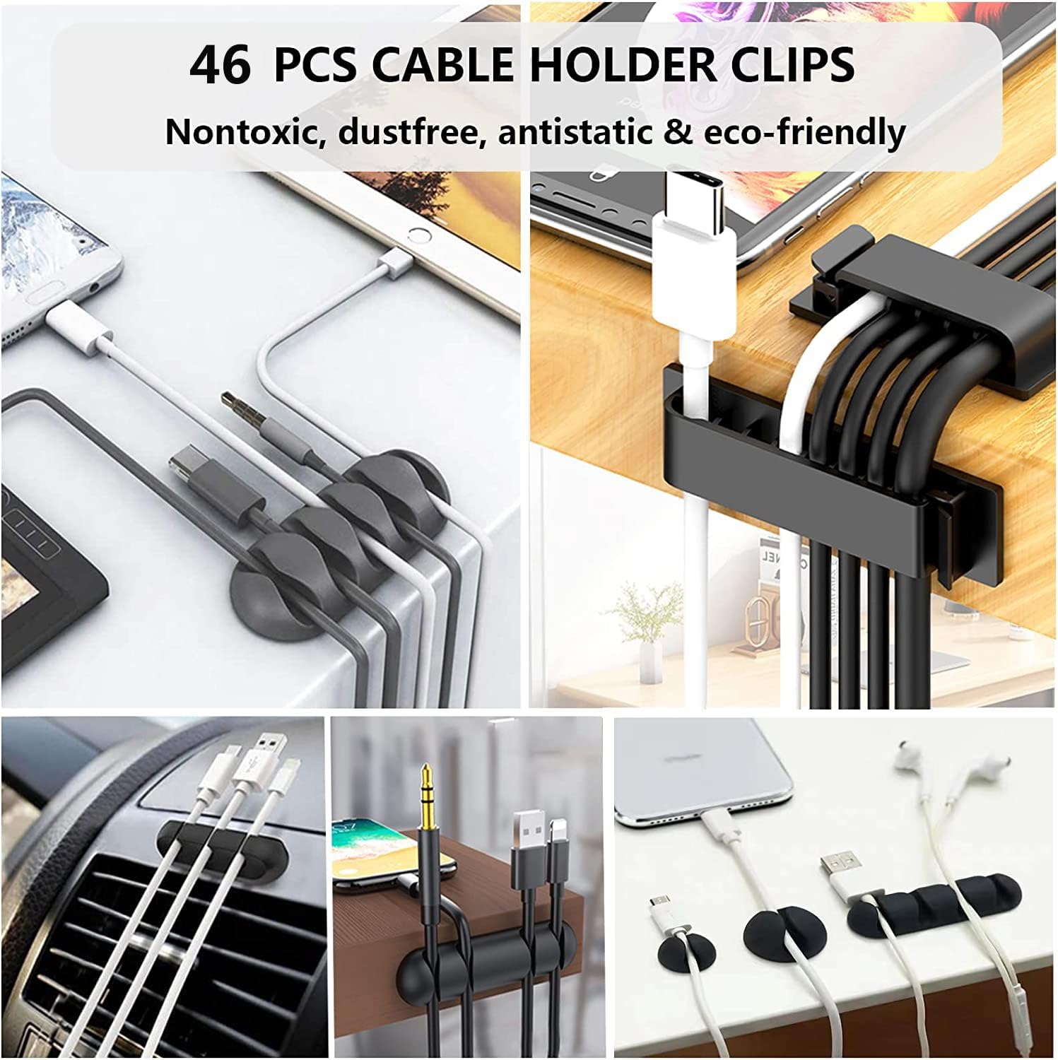 192 PCS Cable Management Kit w - Cable Management Sleeve avaliação e preço