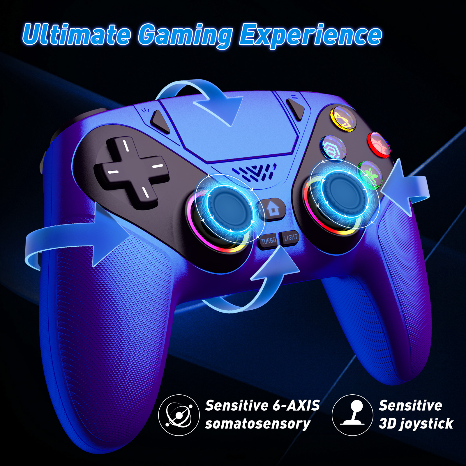 Controller For PlayStation5/PS - Joystick Pc Gaming avaliação e preço